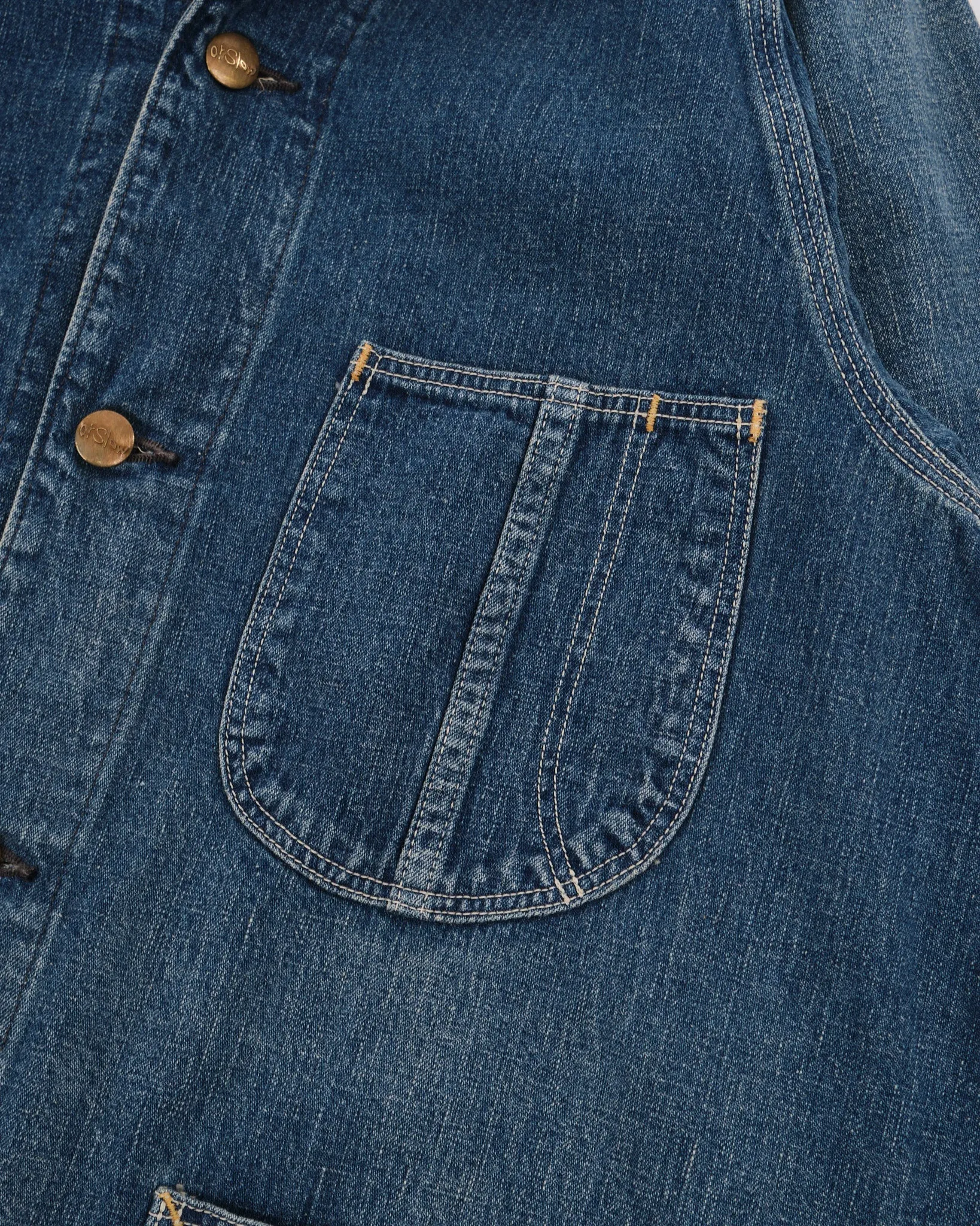 1950'S COVERALL DENIM USED WASH