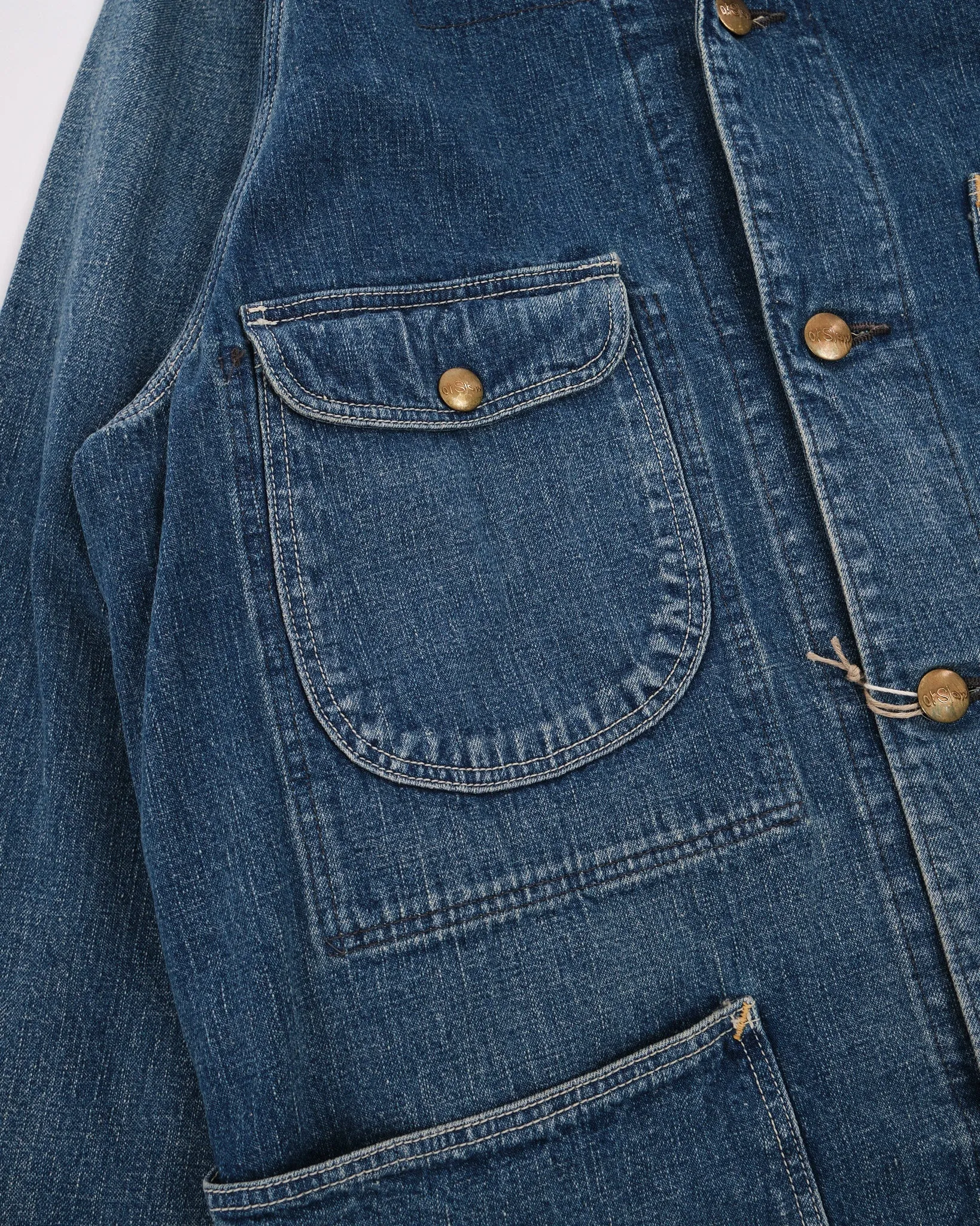 1950'S COVERALL DENIM USED WASH