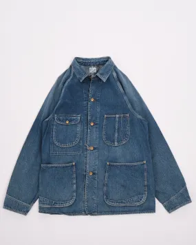 1950'S COVERALL DENIM USED WASH