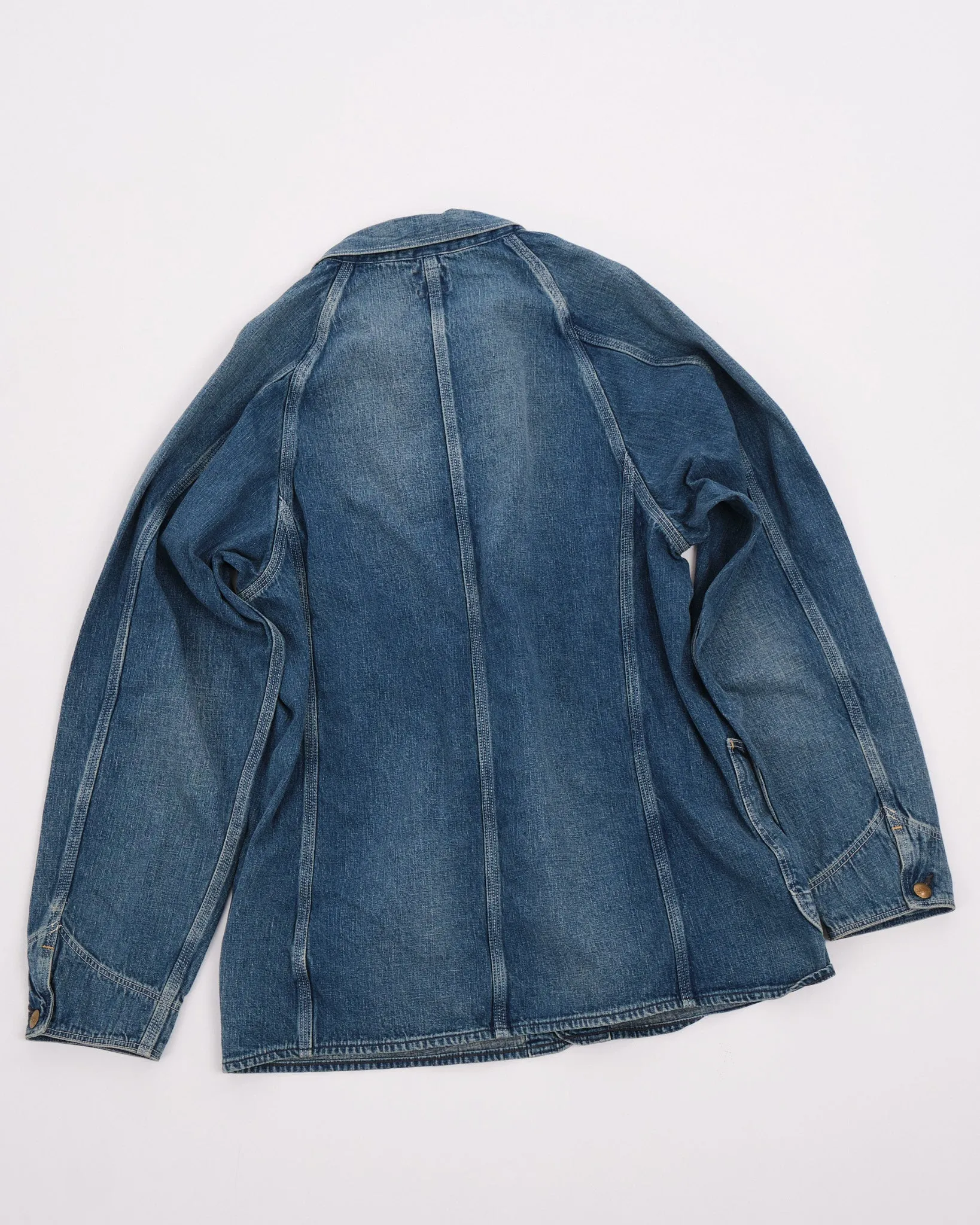 1950'S COVERALL DENIM USED WASH