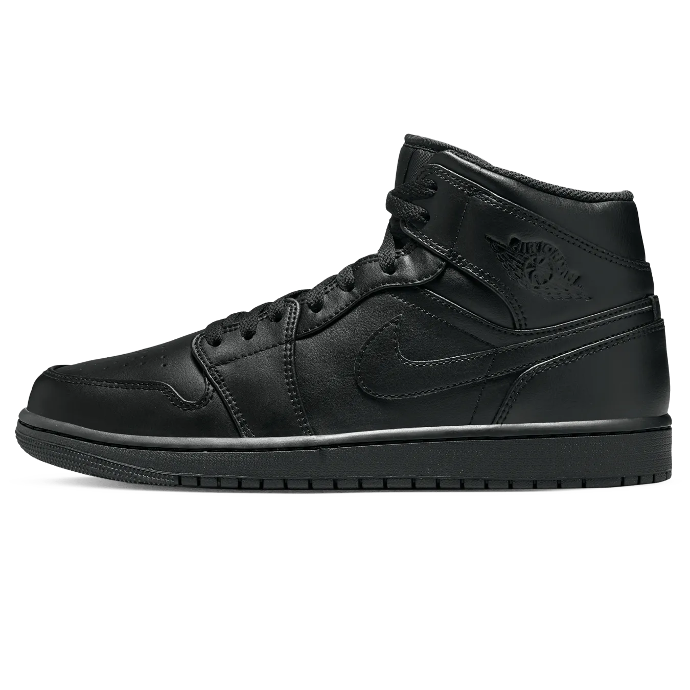 Air Jordan 1 Mid 'Triple Black' 2022