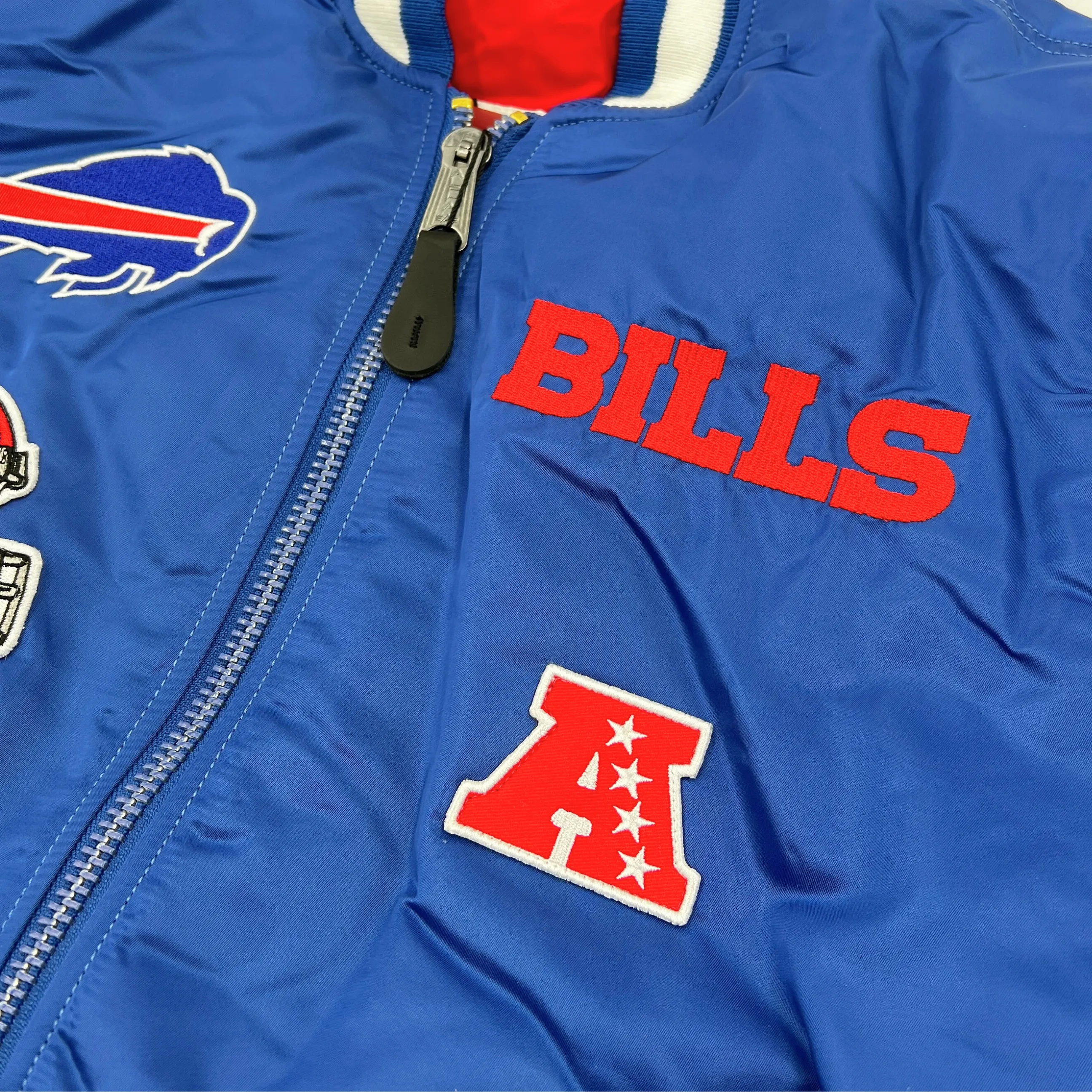 Alpha Industries X Buffalo Bills MA-1 Bomber Jacket