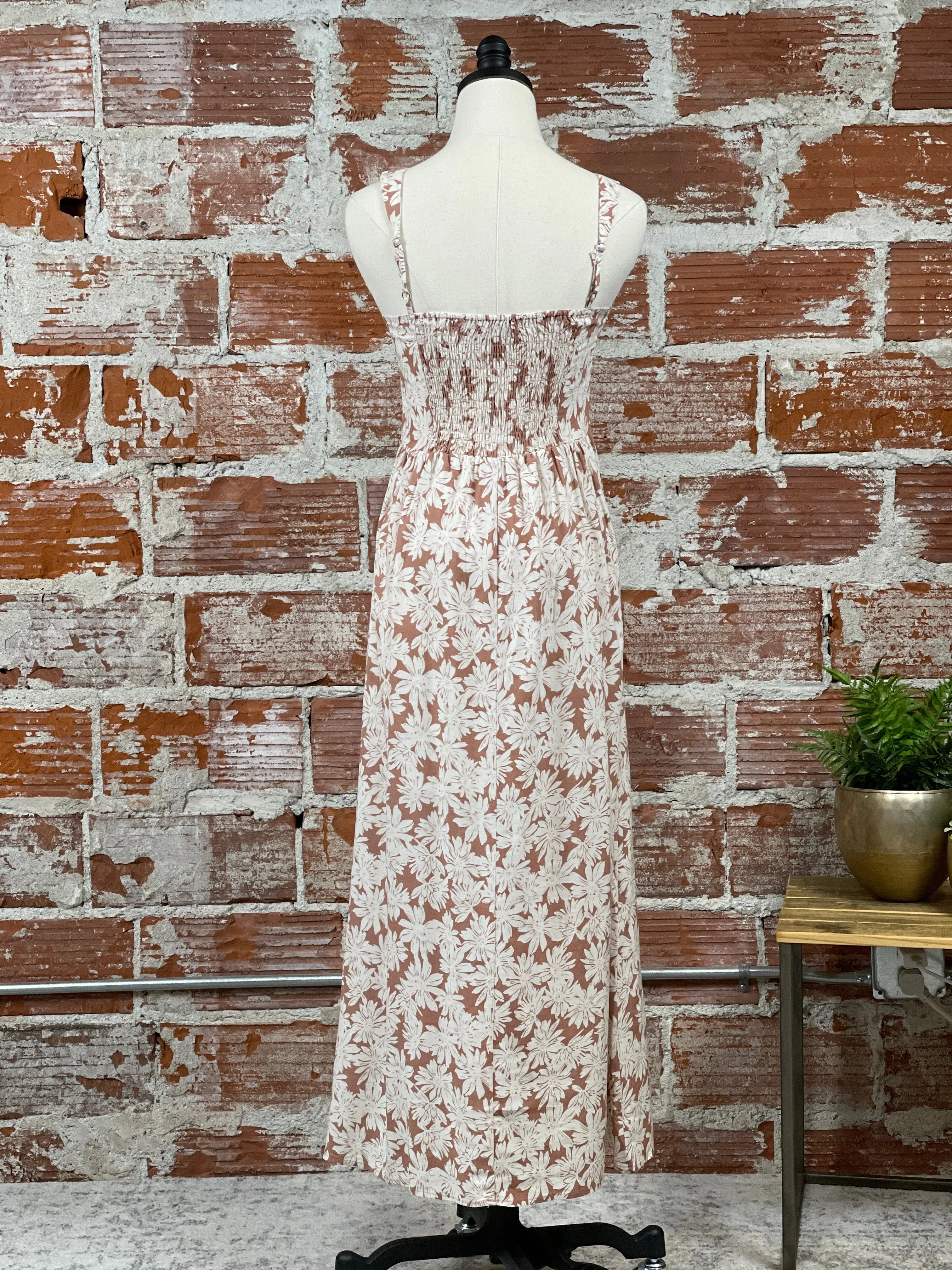 Auburn Maxi Dress in Rose