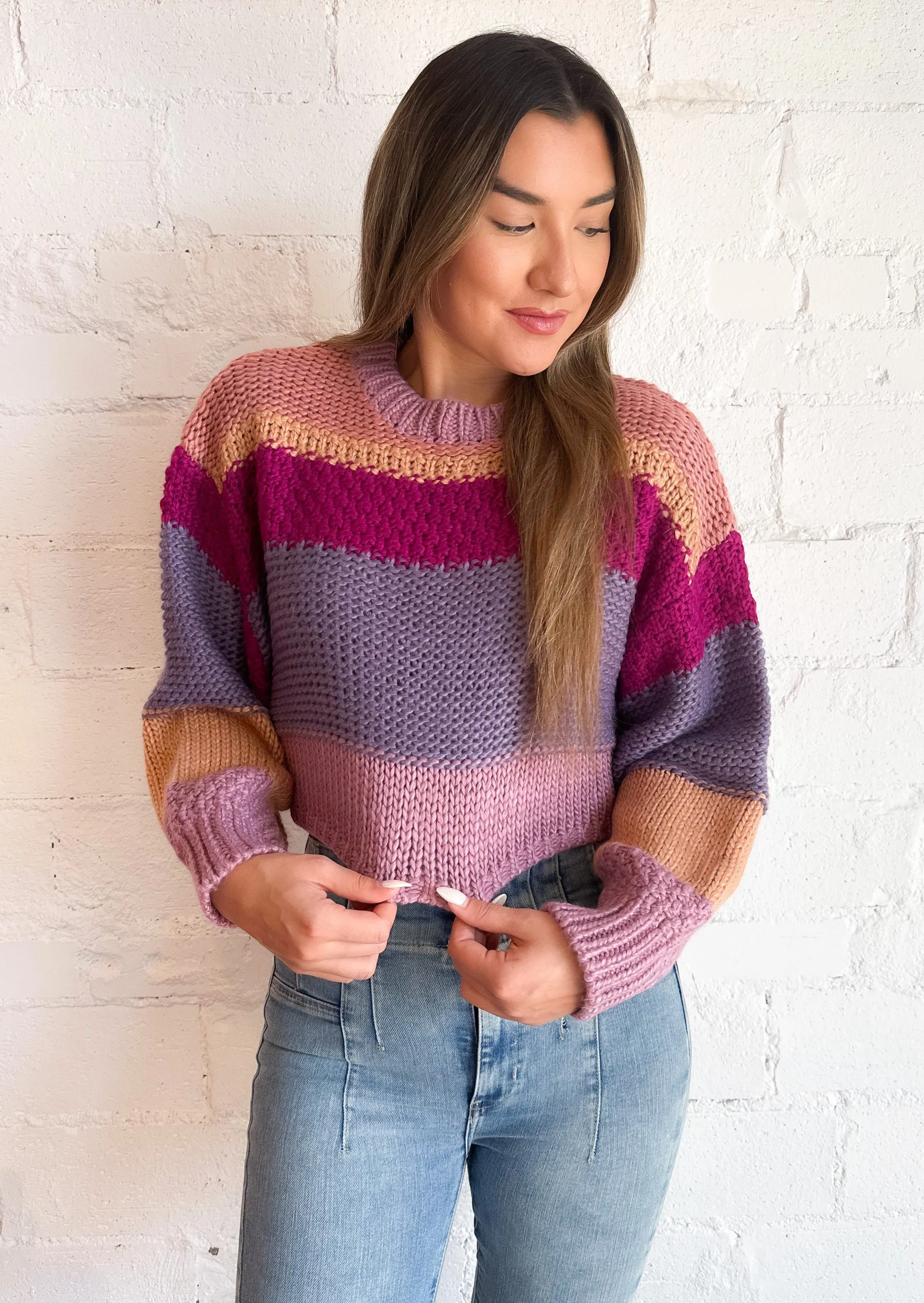 Avery Crop Sweater