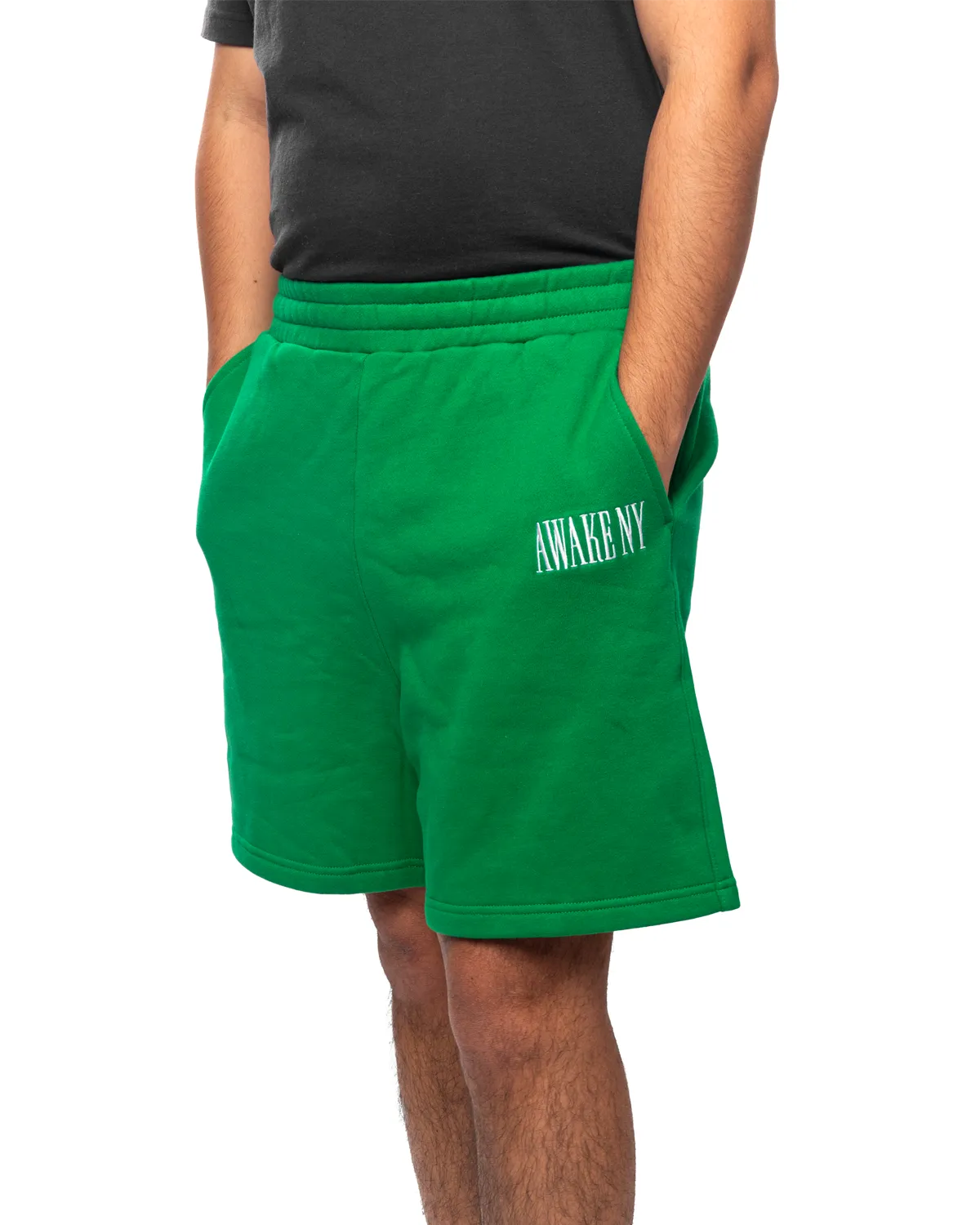 Awake Sweatshort Green