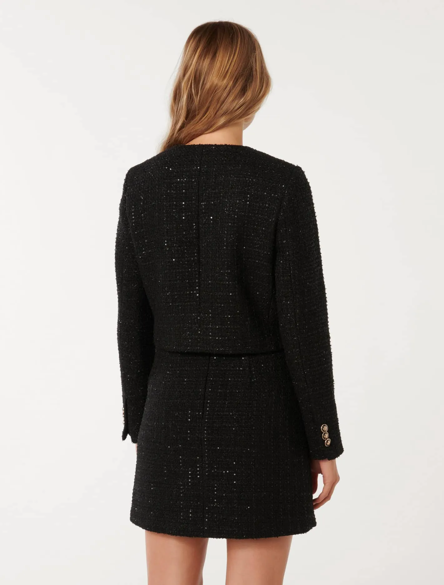 Bailee Crop Boucle Jacket