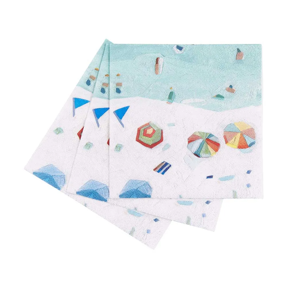 Beach Vista Paper Cocktail Napkins (Pack of 20)