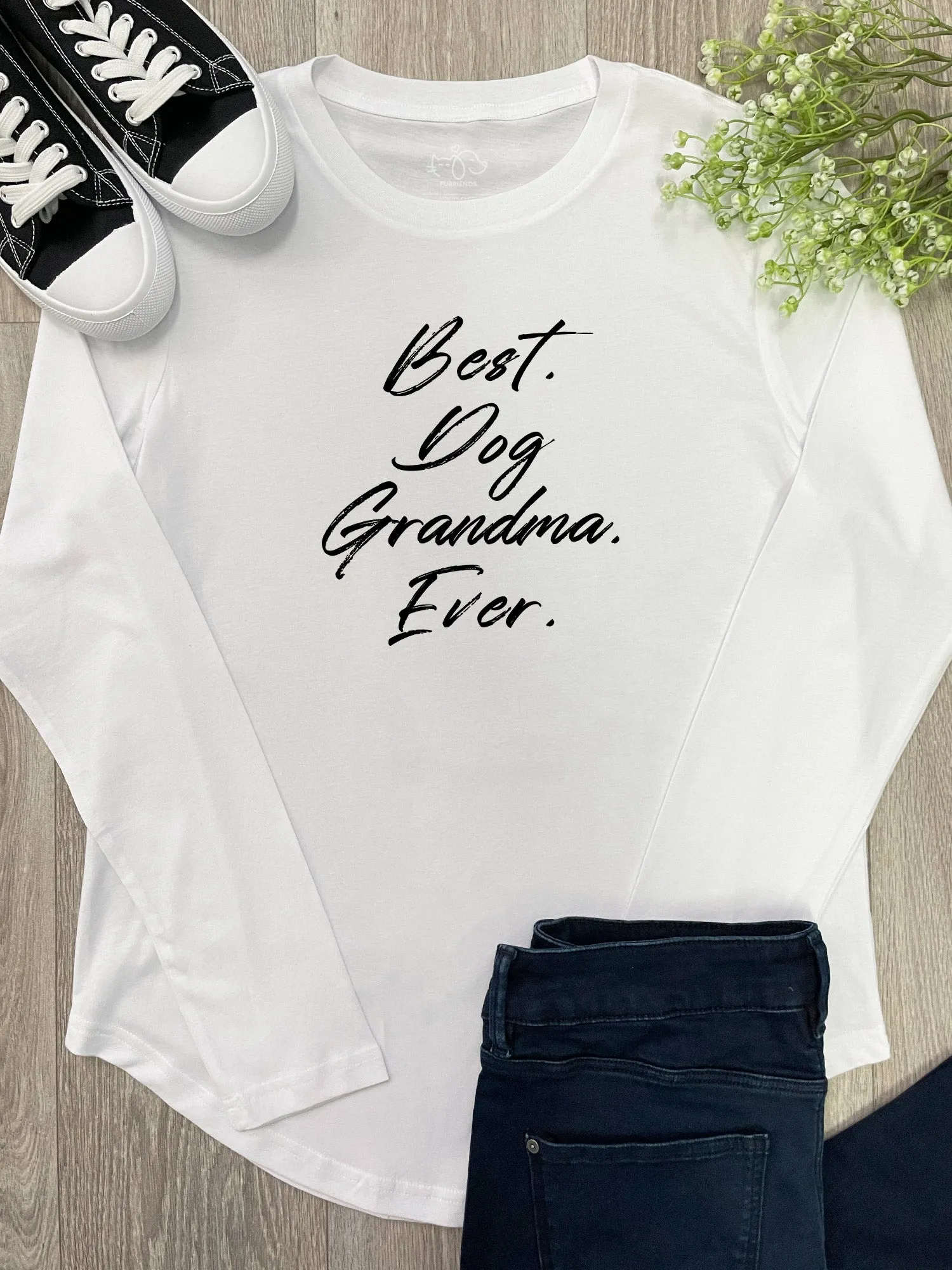 Best. Dog Grandma. Ever. Olivia Long Sleeve Tee