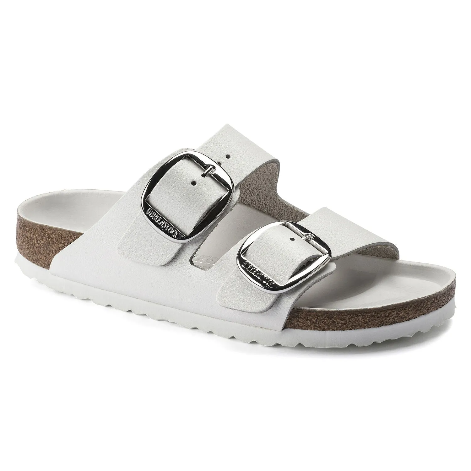 Birkenstock Women's Arizona Big Buckle Leather (White - Narrow Fit)