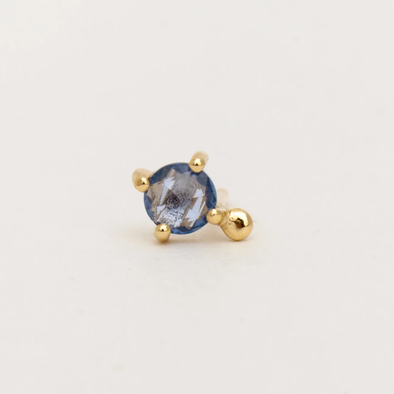 Blue Sapphire Aria Stud