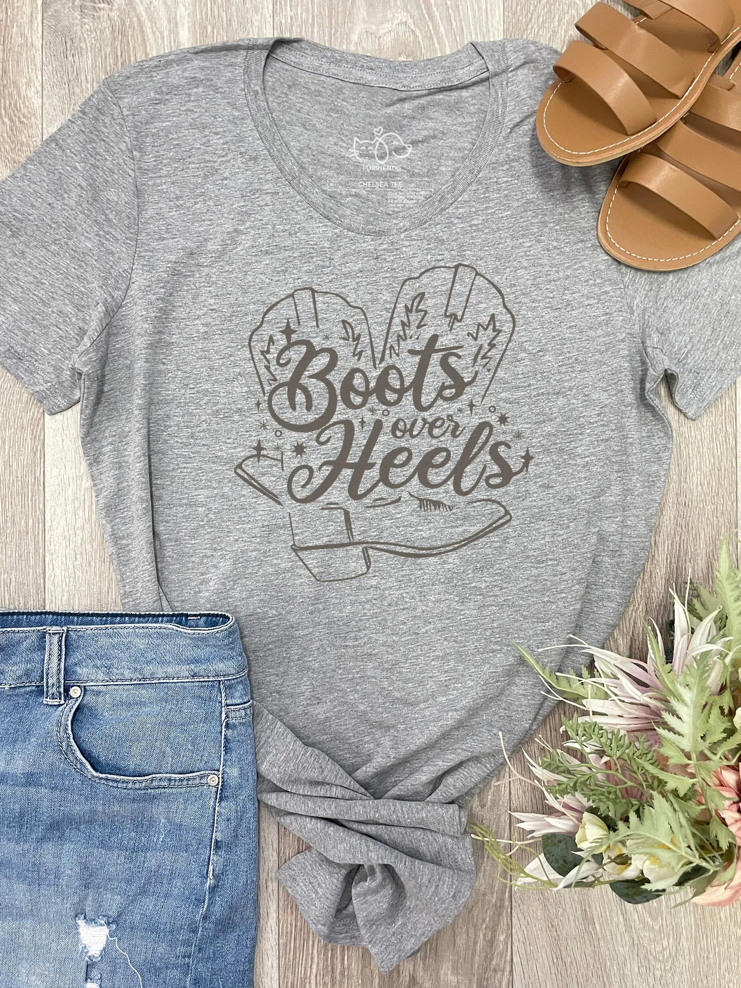 Boots Over Heels Chelsea Slim Fit Tee