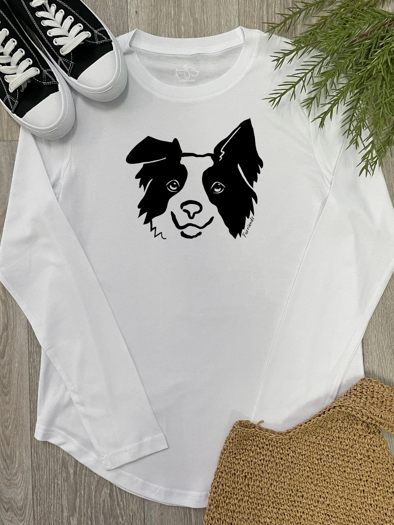 Border Collie Olivia Long Sleeve Tee