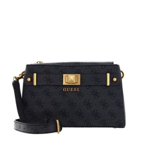 Borsa Donna a Tracolla GUESS linea Aieta colore Coal Logo