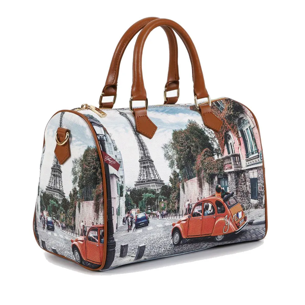 Borsa Donna Y NOT Bauletto Medio con Tracolla YES-318 C'Est la Vie