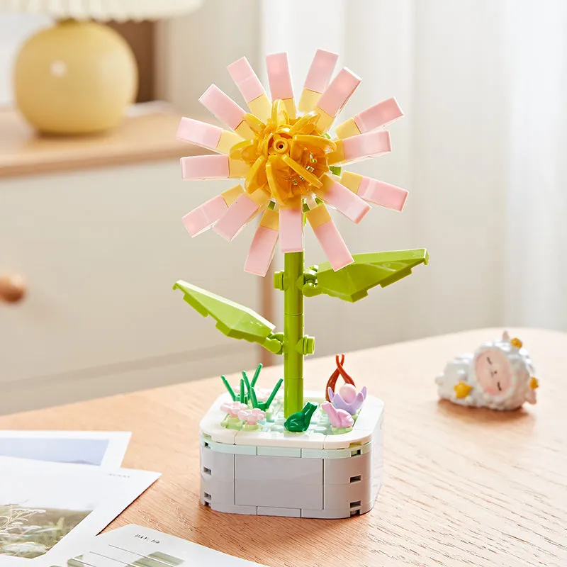 Building Block Diy Flower Planter - Kimi