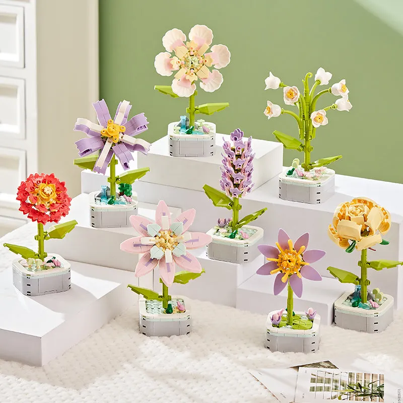 Building Block Diy Flower Planter - Kimi