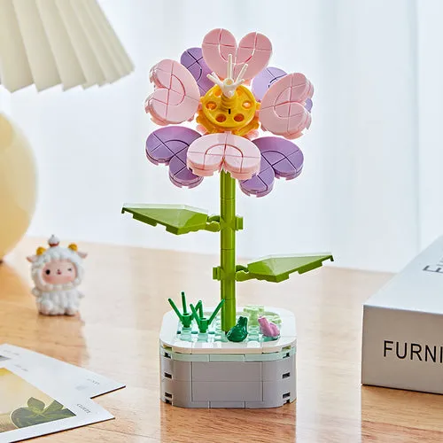 Building Block Diy Flower Planter - Kimi