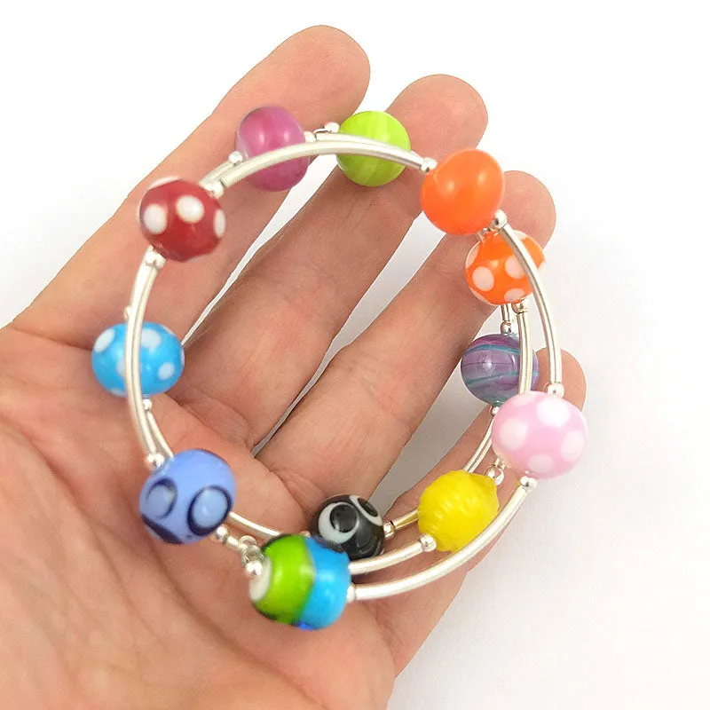 carnival slinky bracelet