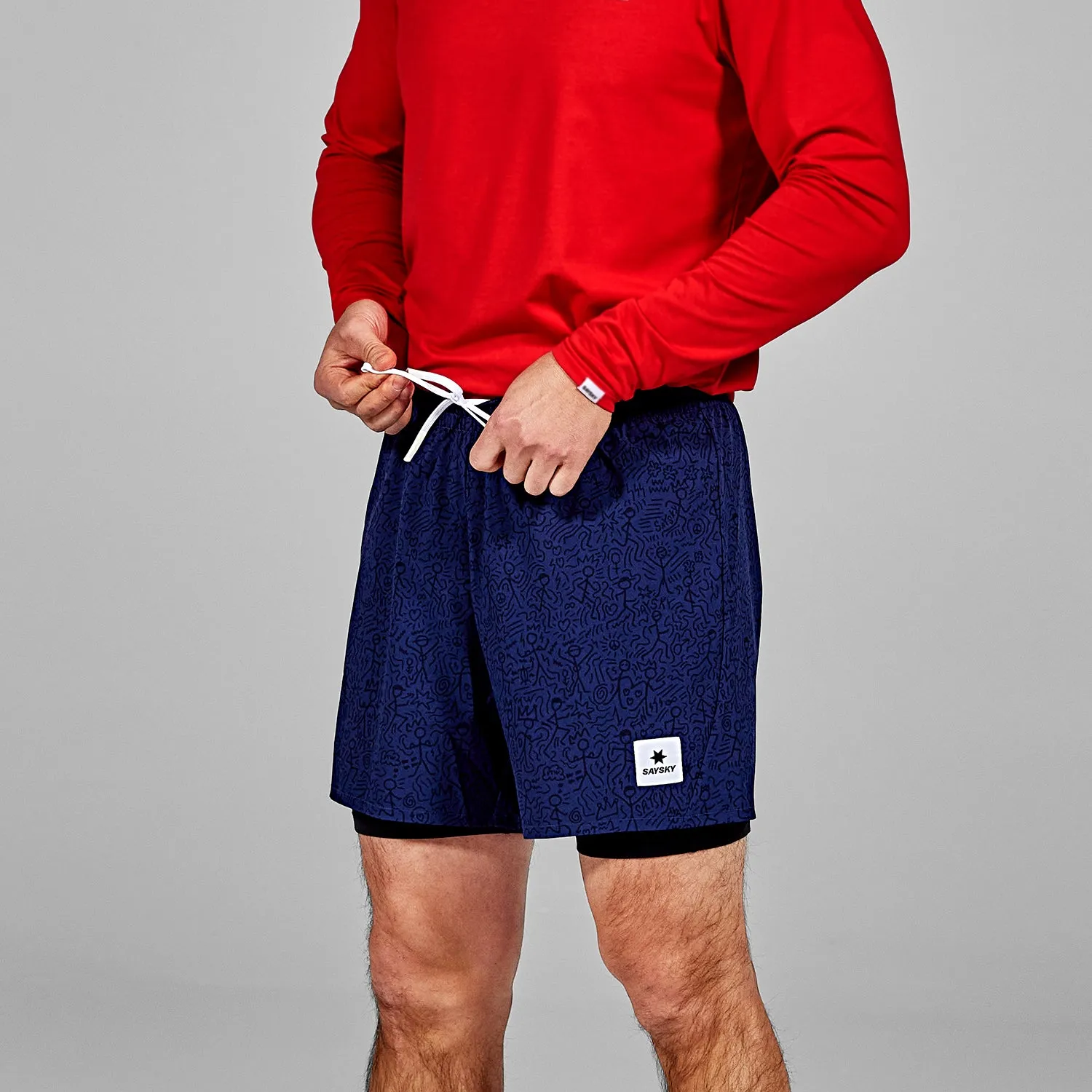 CC Pace 2 in 1 Shorts 5''