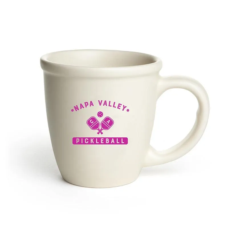 Ceramic White Morning Mug Printed with a Customizable TOWN SPORT COLLECTION Design