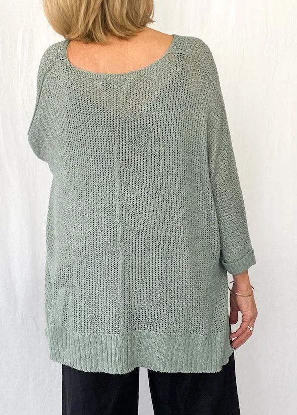 Charlie Knit - Soft Mint