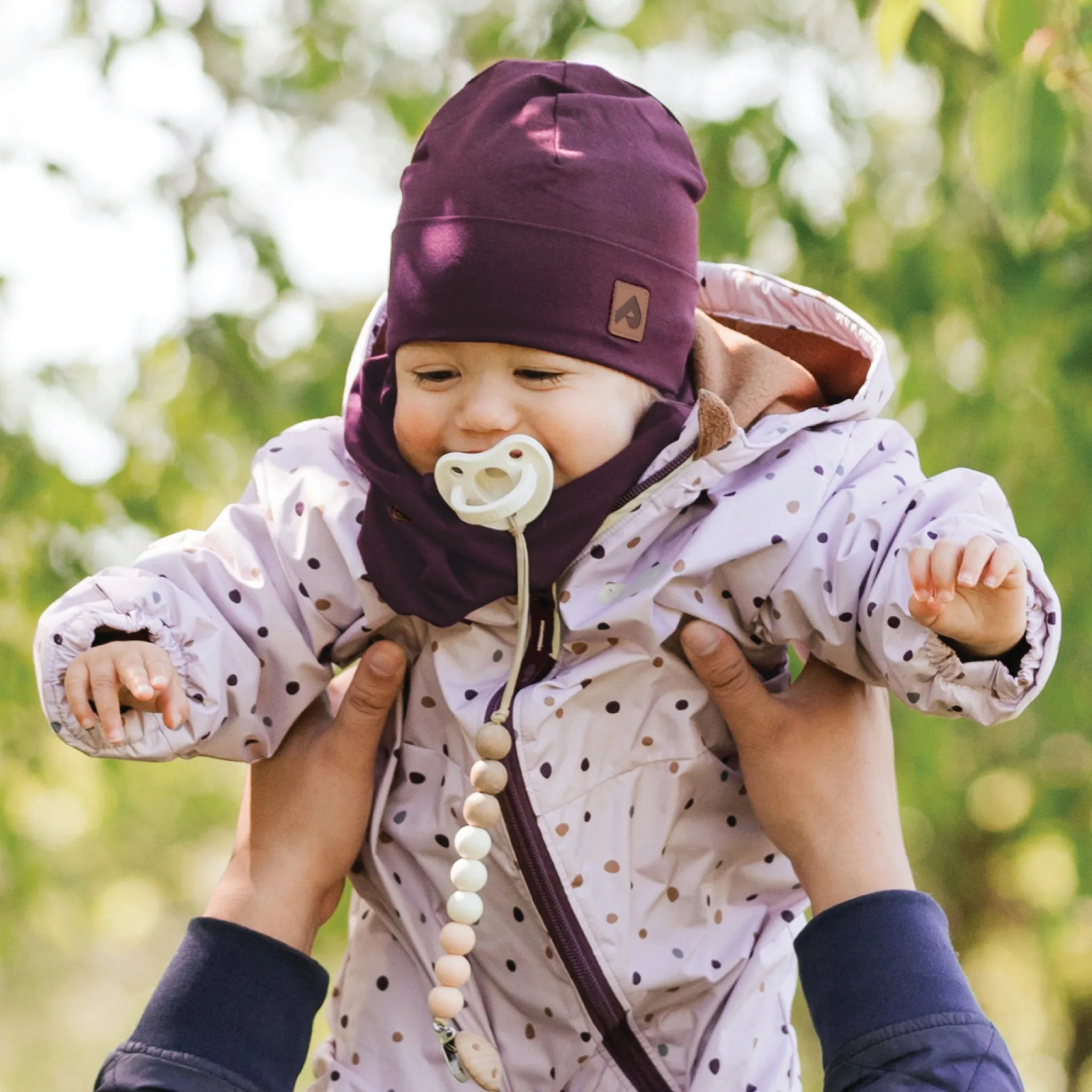 Cotton beanie with ears - Shiraz