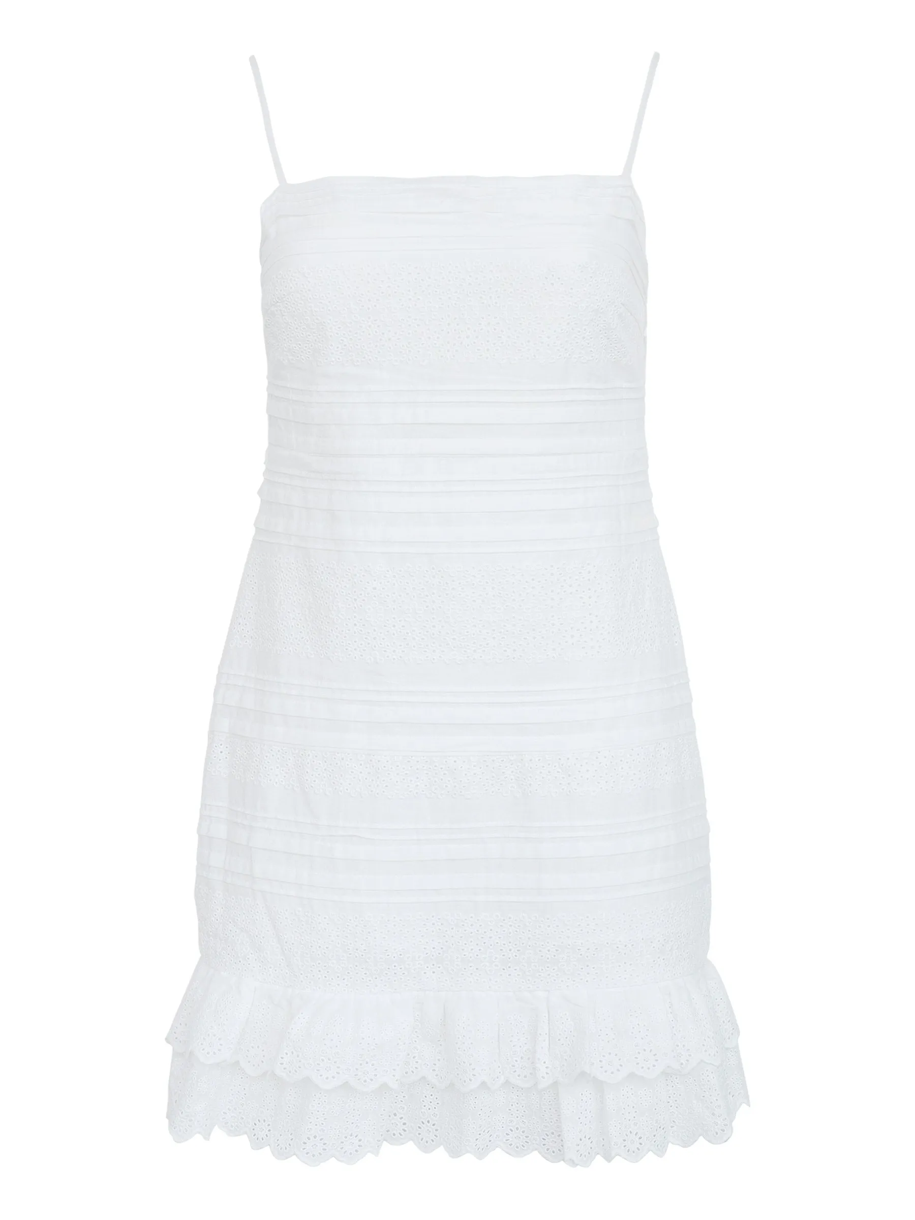 Dilone Embroidered Mini Dress