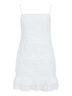 Dilone Embroidered Mini Dress