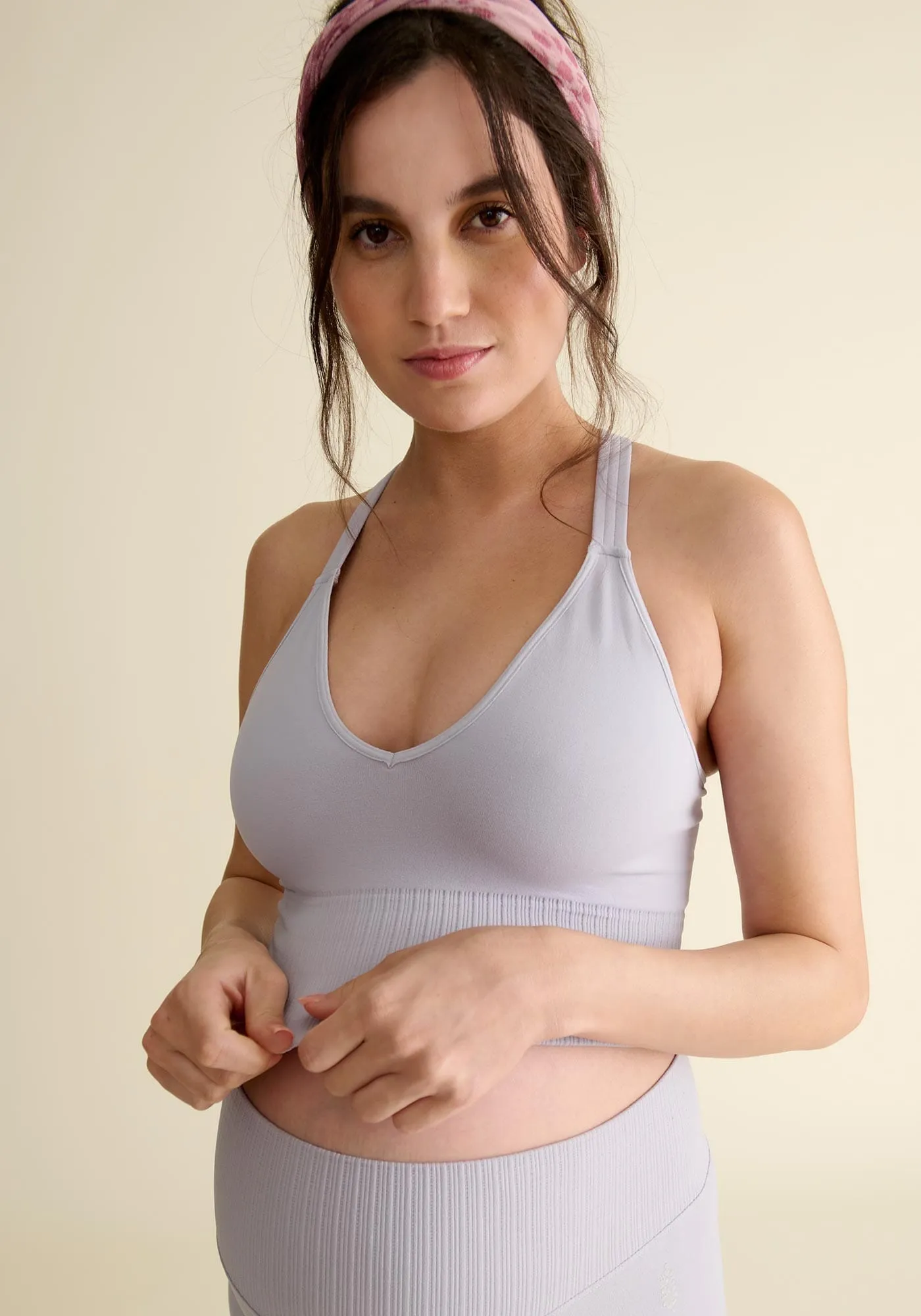 FP Movement X HATCH- Good Karma Maternity Crop Top