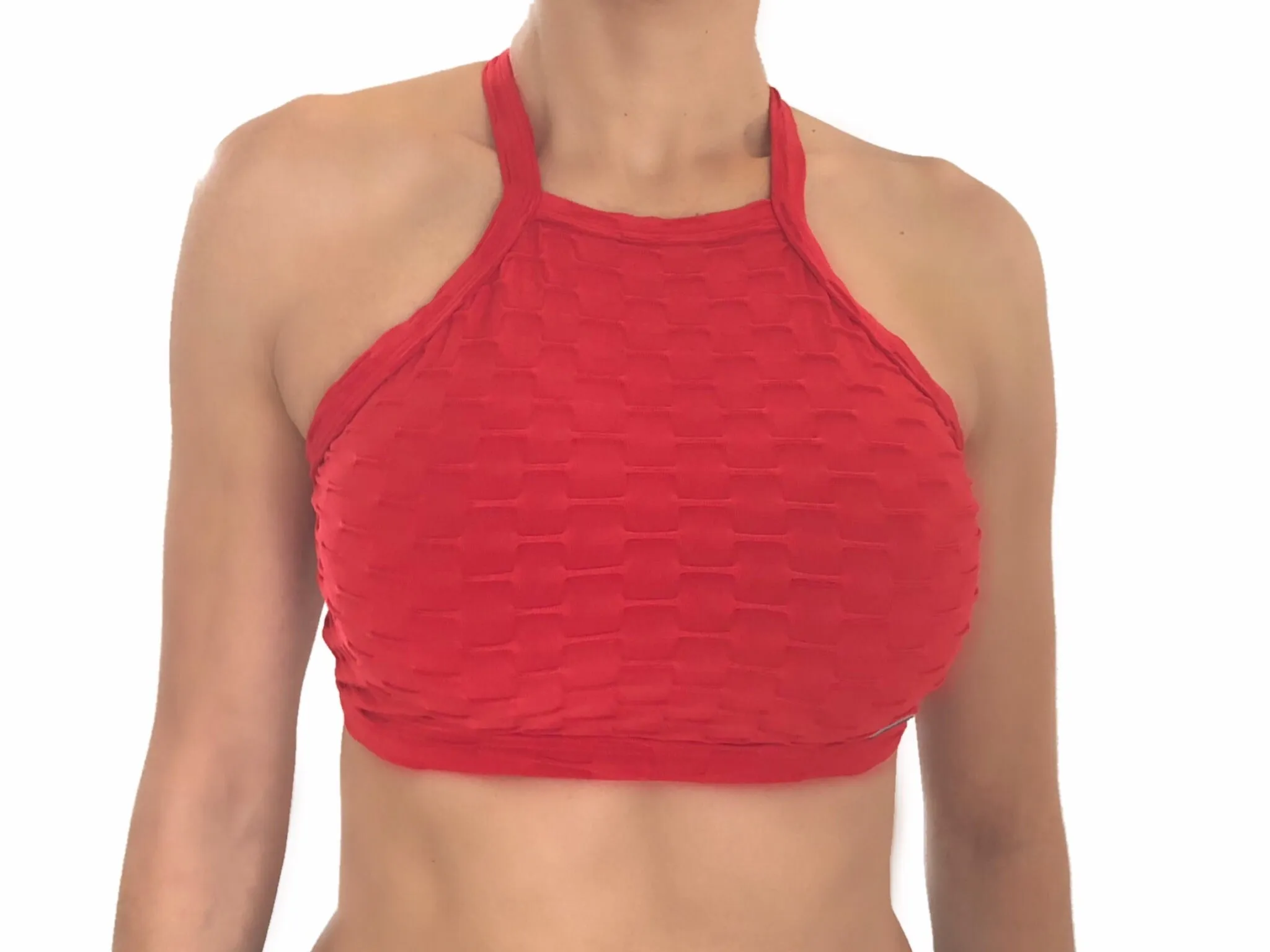 Gigi Honeycomb Crop Top