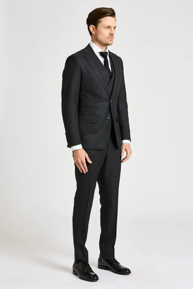 Greyson Suit - Charcoal Twist