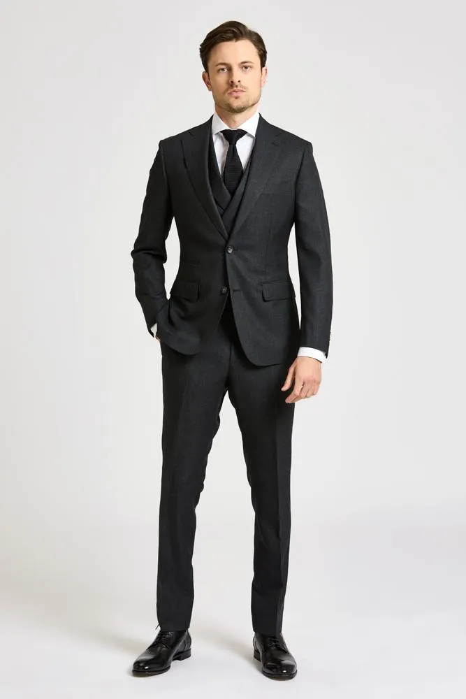 Greyson Suit - Charcoal Twist