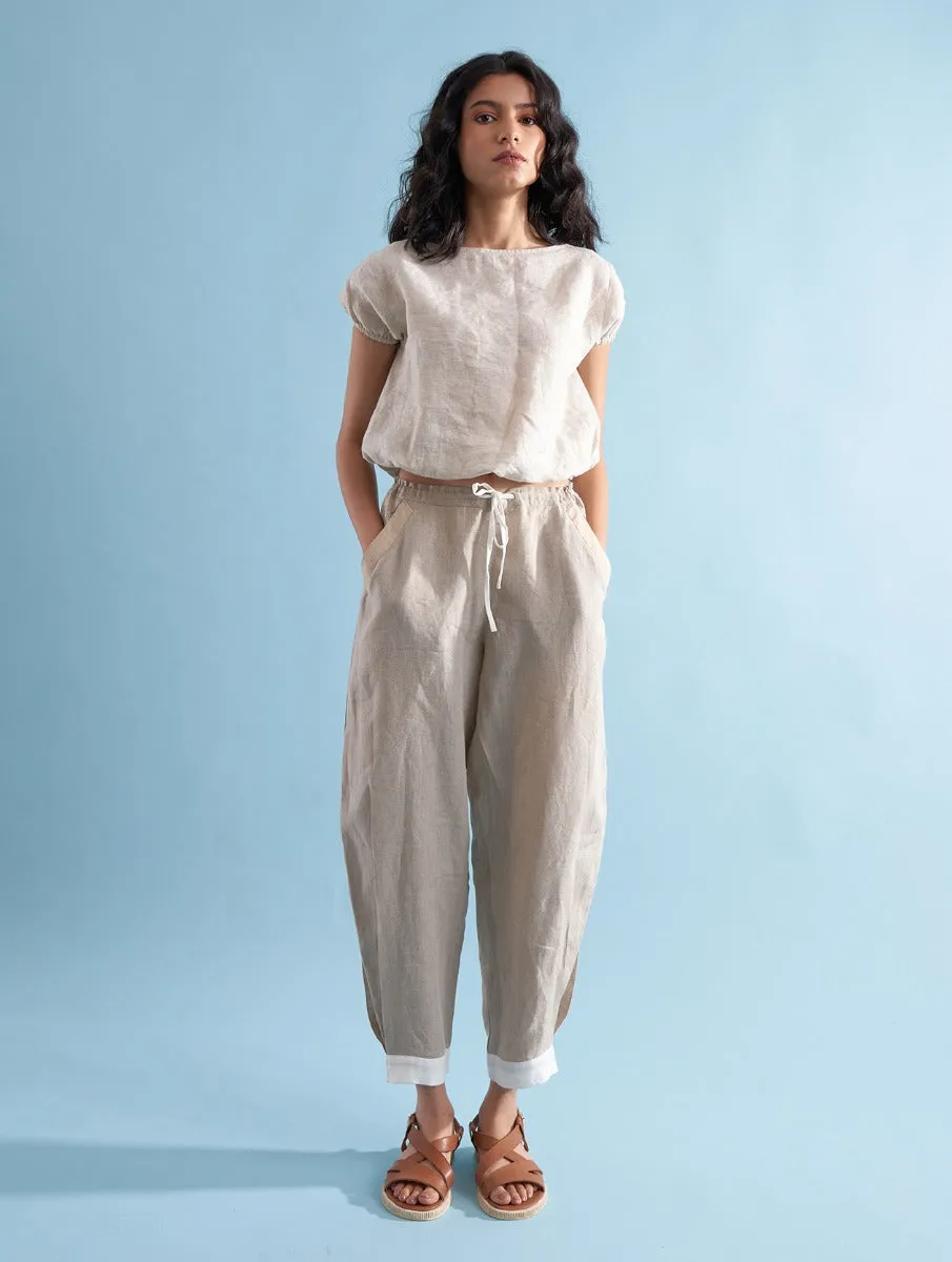 Hana Linen Pants - Dawn