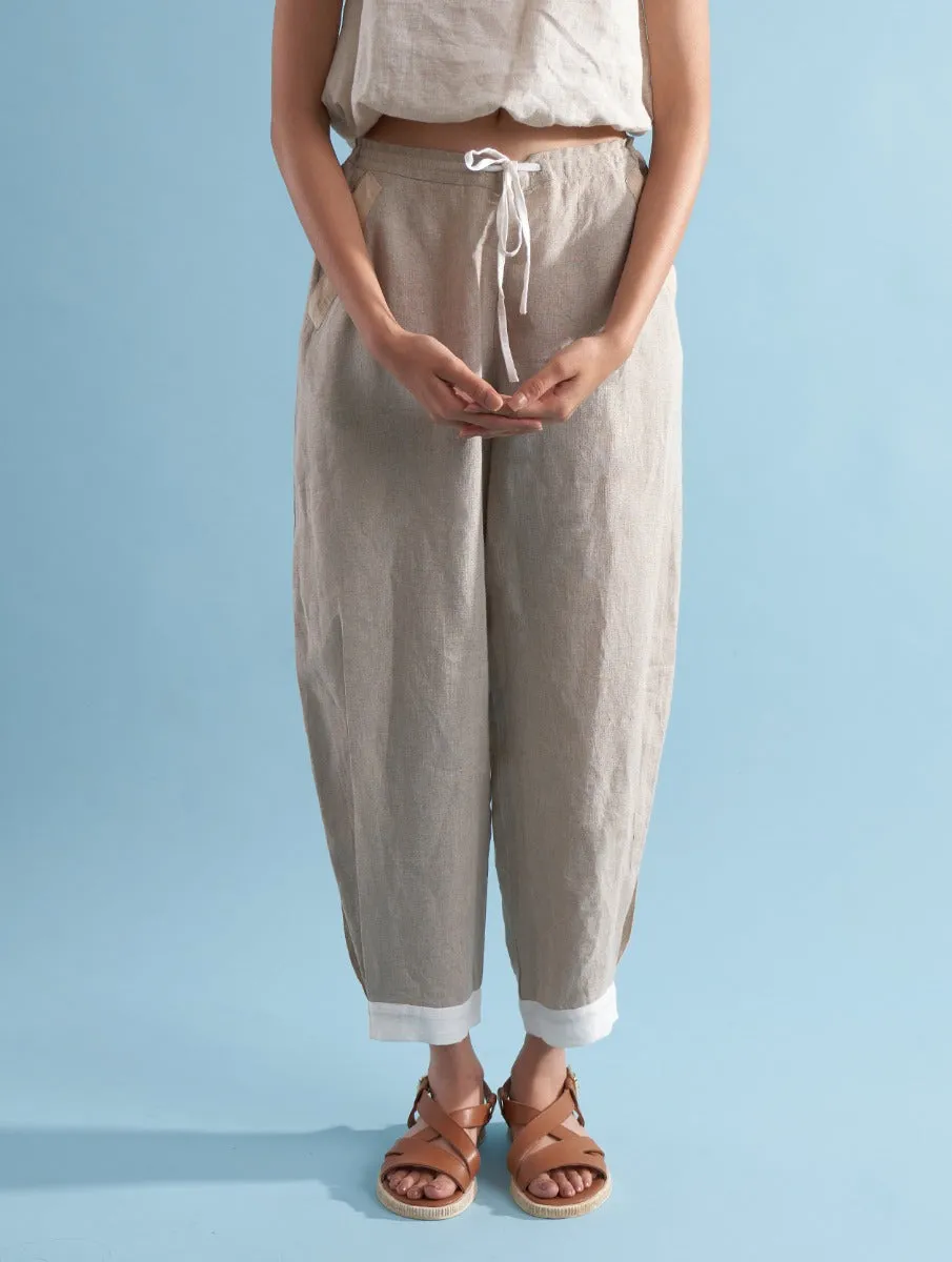 Hana Linen Pants - Dawn