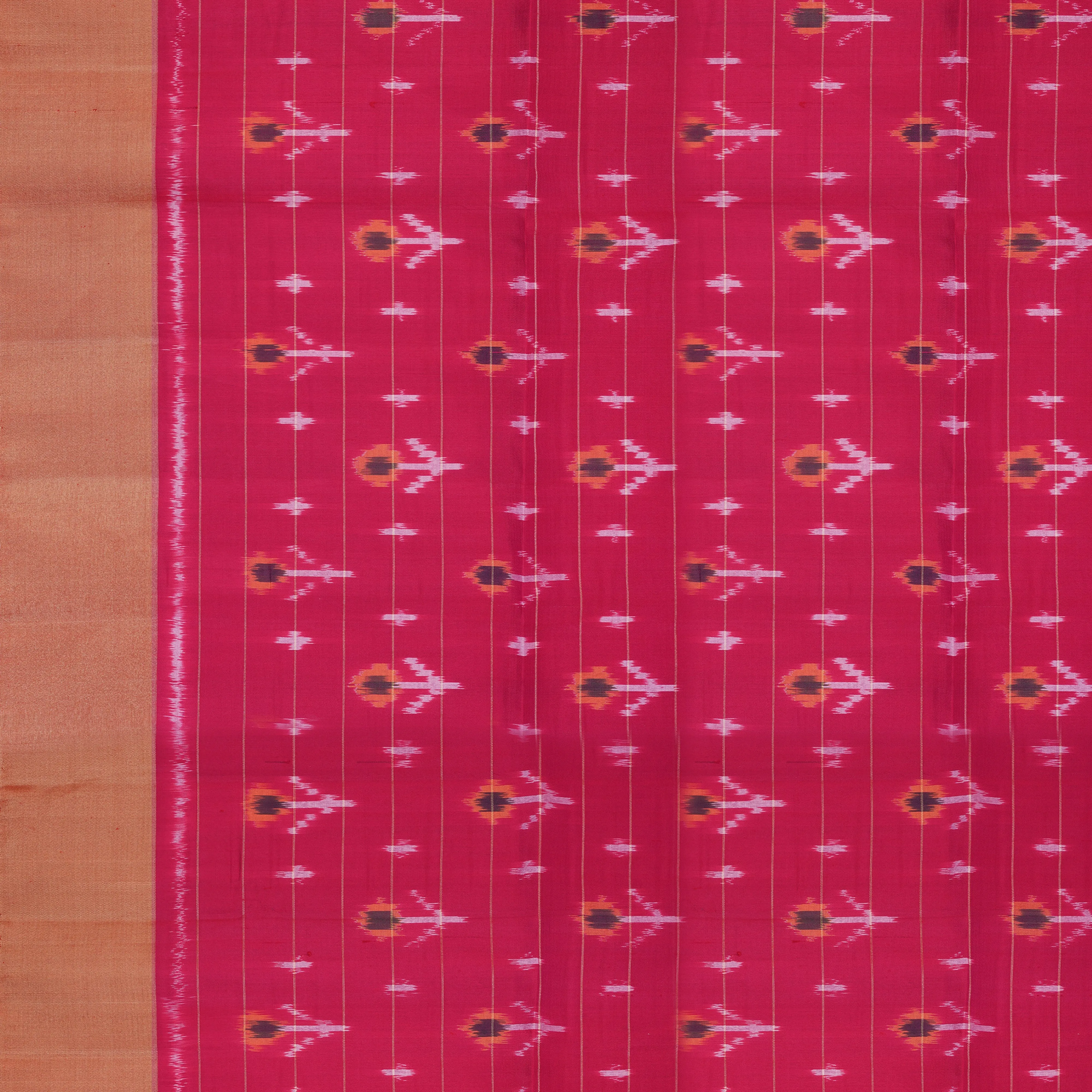 Handwoven Blue with Multi-colours Soft Silk Saree - 1985T009870DSC