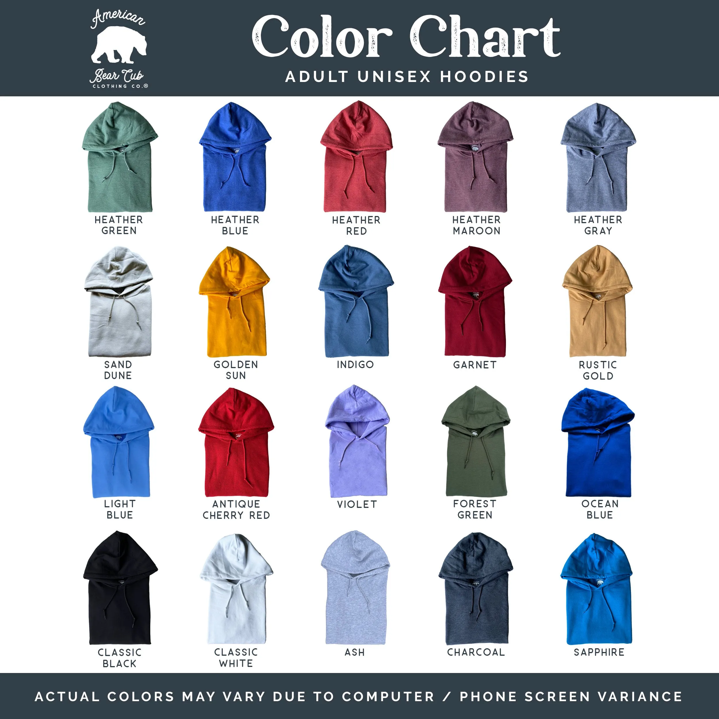 Happy Camper Adult Hoodies