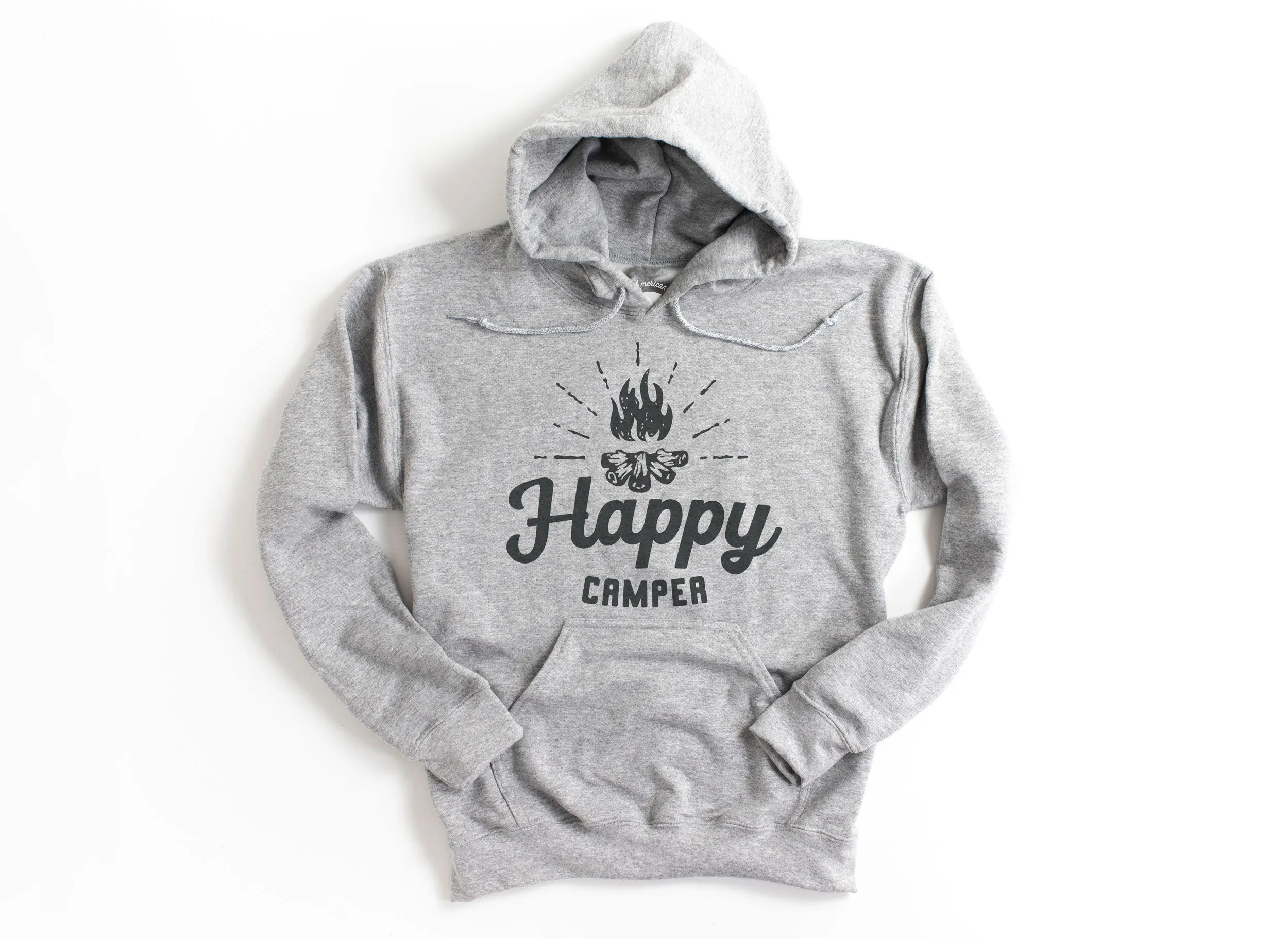 Happy Camper Adult Hoodies