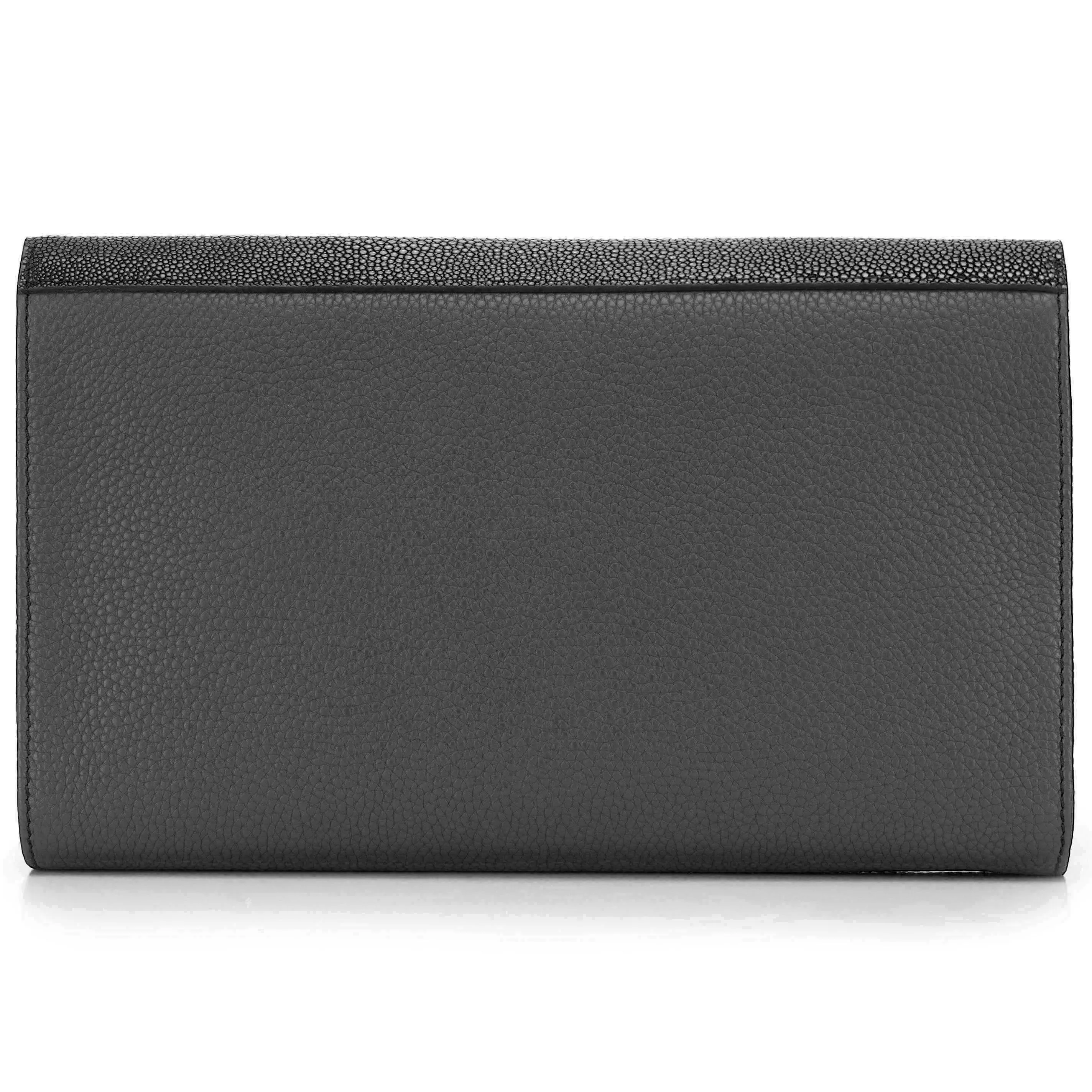 Holly Large Fold Top Clutch with Chain