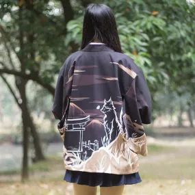 Inari shrine Kimono Shirt | Anime Kimono