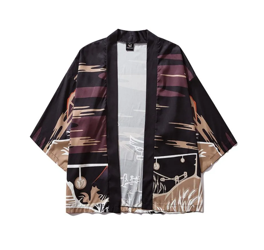 Inari shrine Kimono Shirt | Anime Kimono