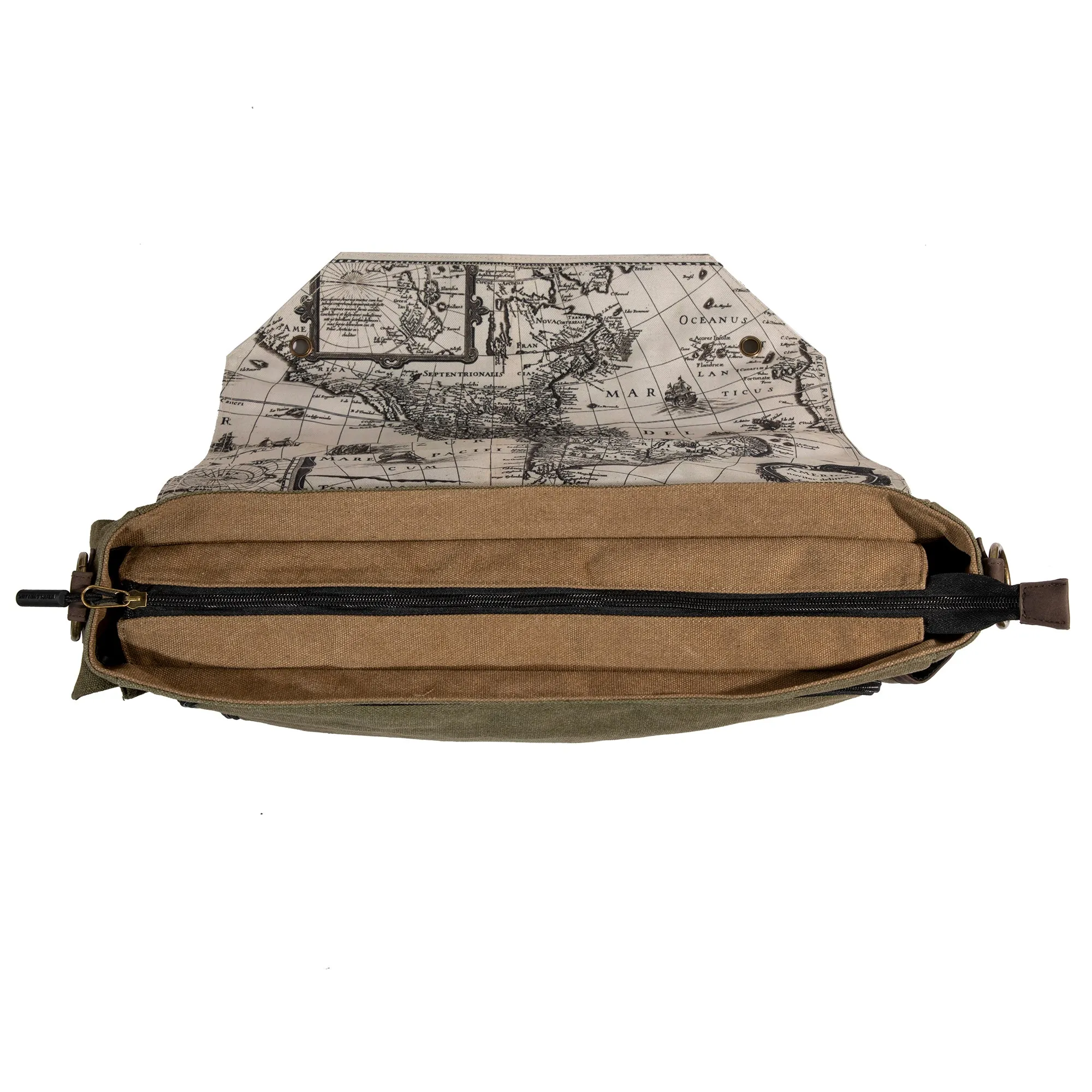 Indiana Jones Rugged Travel Messenger Bag