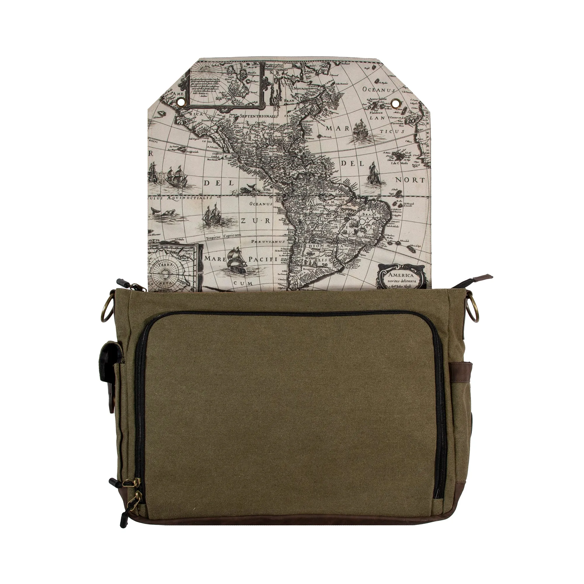 Indiana Jones Rugged Travel Messenger Bag