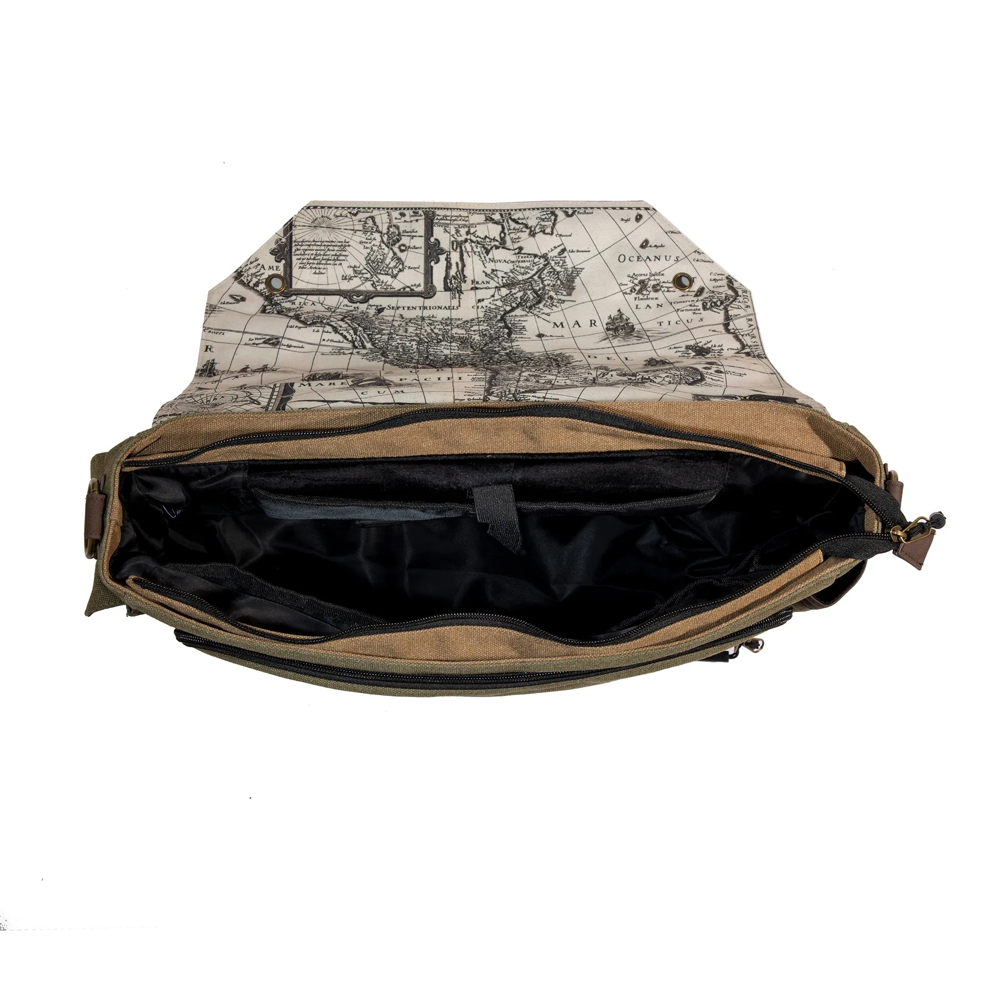 Indiana Jones Rugged Travel Messenger Bag