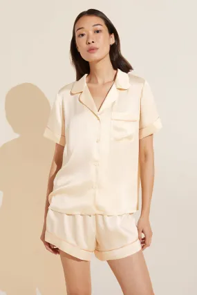 Inez Washable Silk Short PJ Set