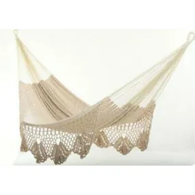 ISLAND LIFE MAYAN HAMMOCK with CROCHET LACE