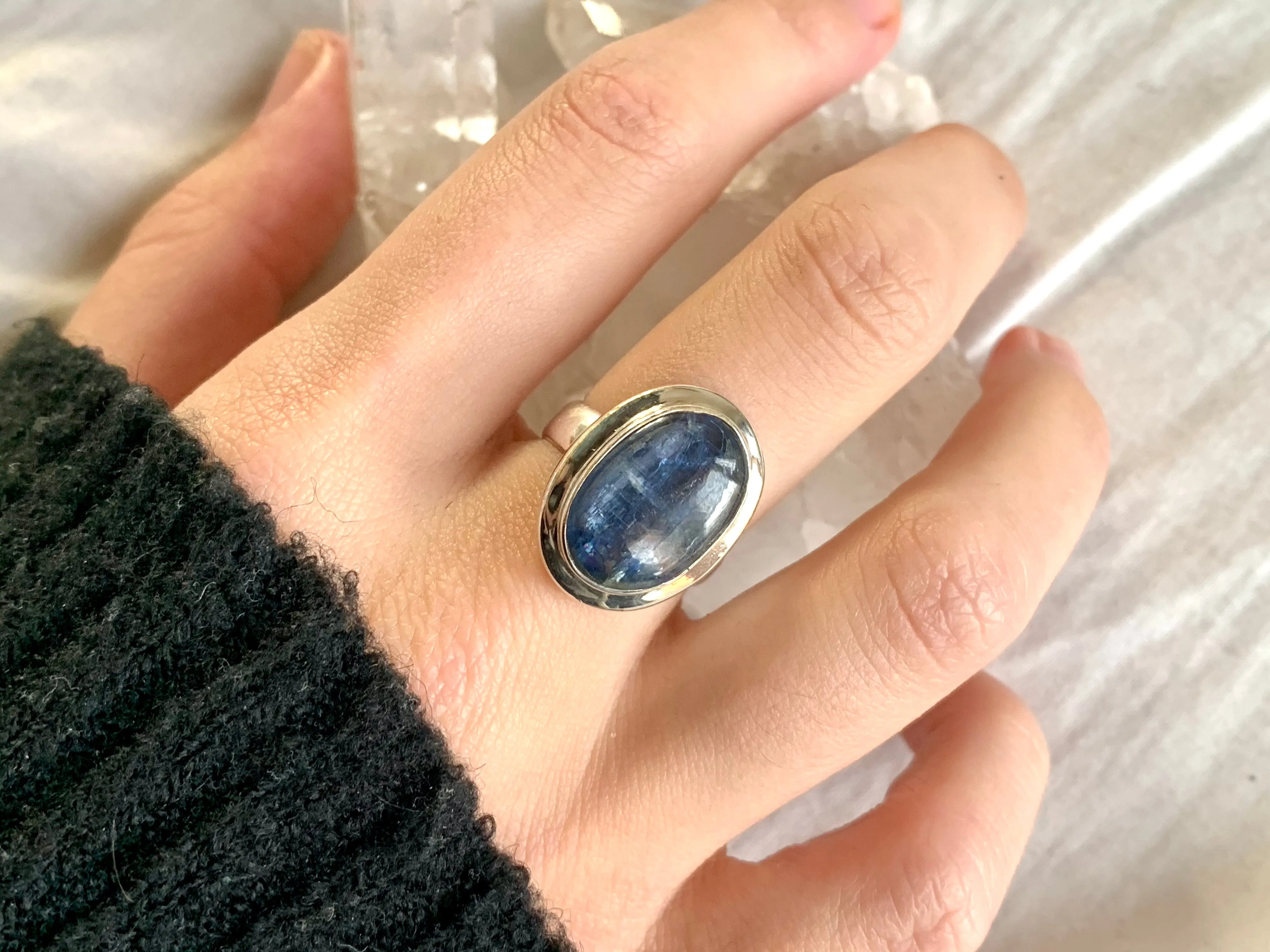 Kyanite Ansley Ring (US 6)