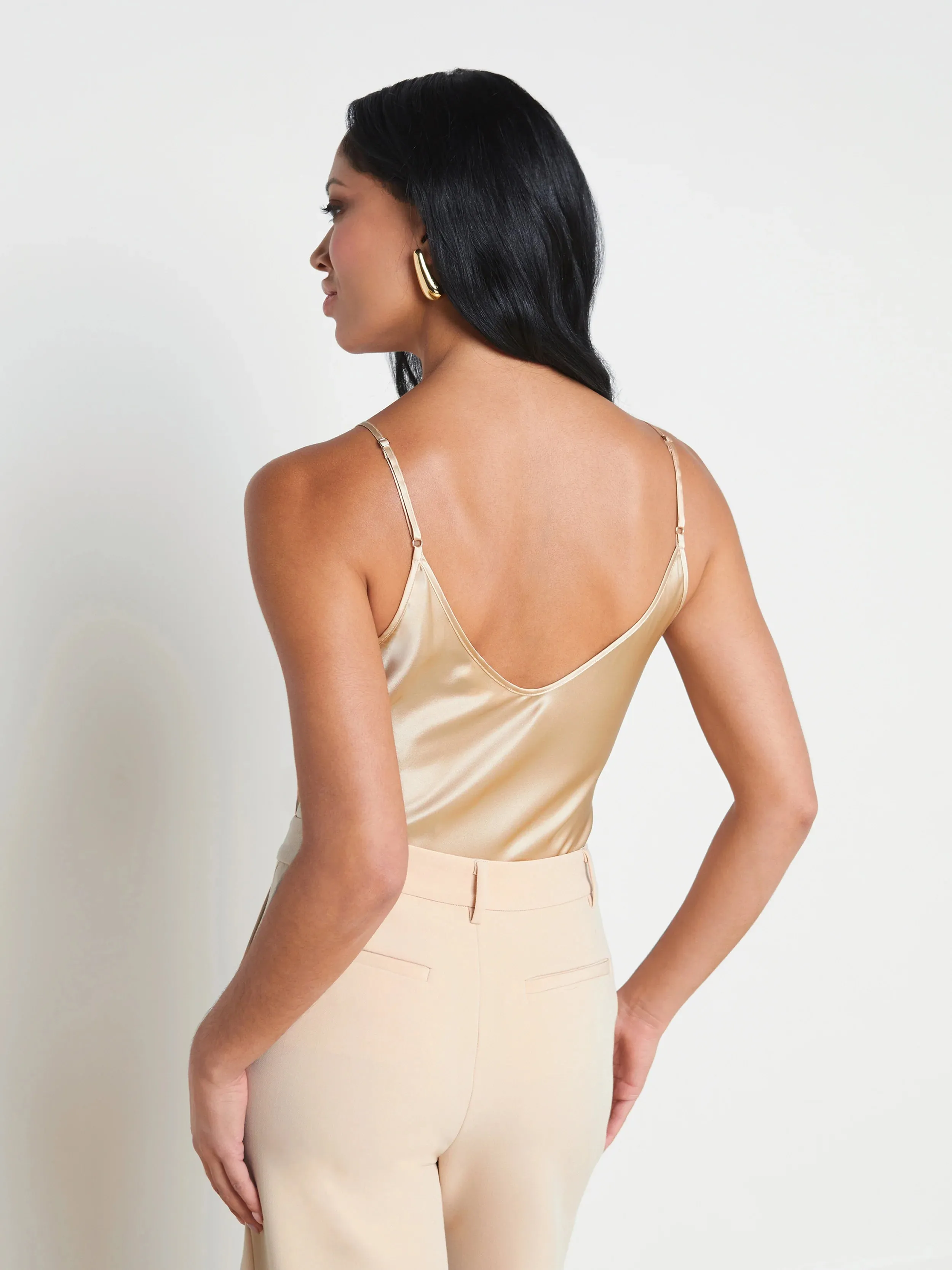 L’agence - Lexi Silk Camisole - Toasted Almond