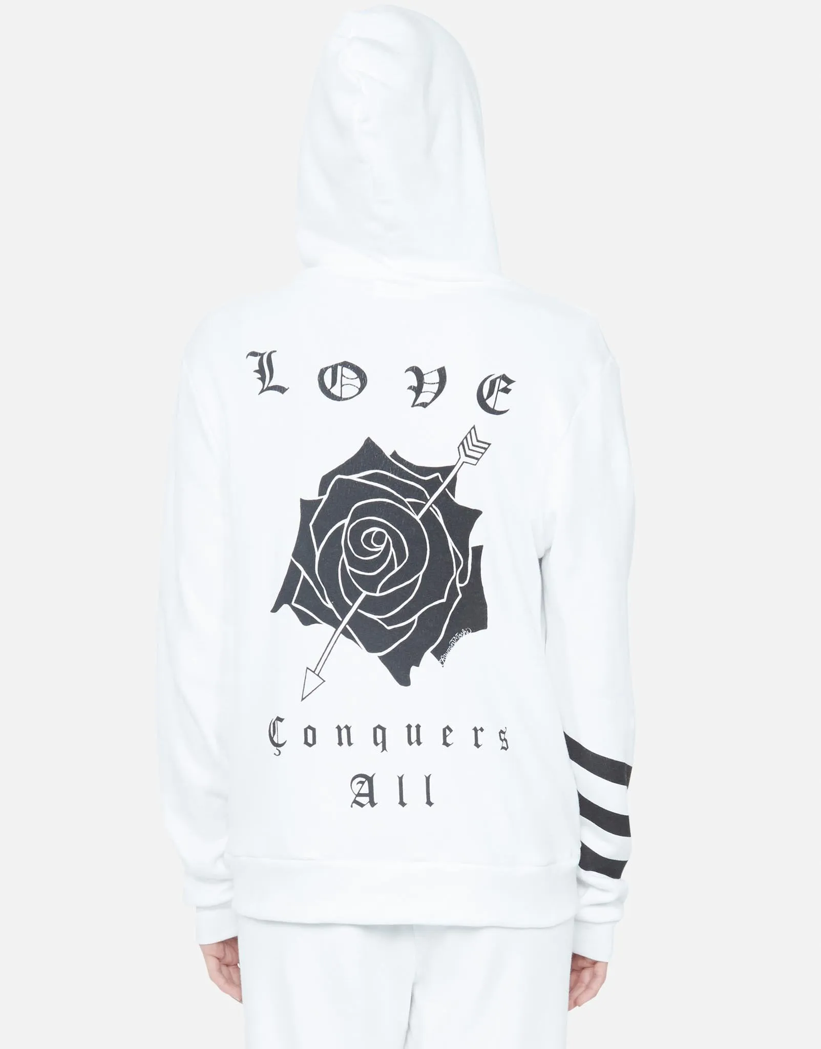 Lauren Moshi Lenox Love Conquers All Hoodie Sweater