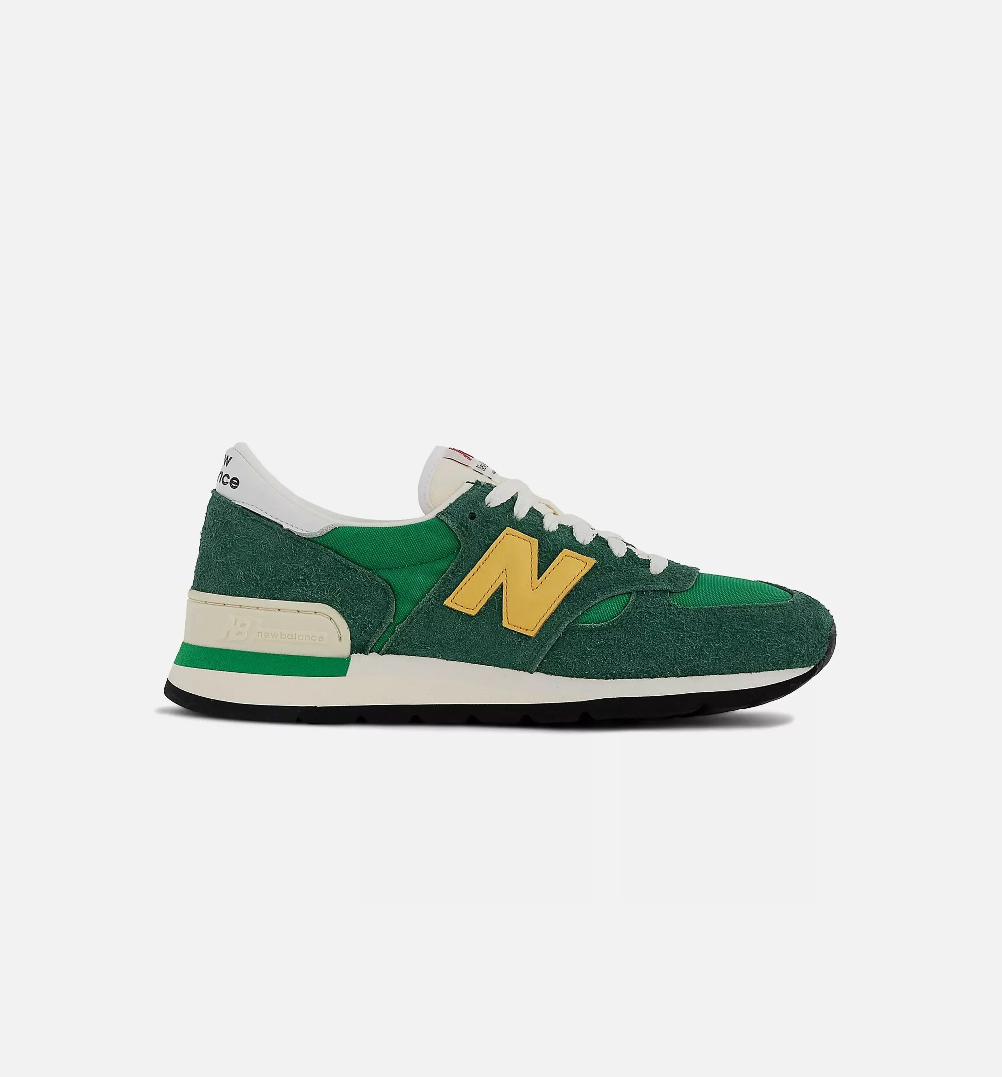 MADE in USA 990 Mens Lifestyle Shoe - Green/Gold