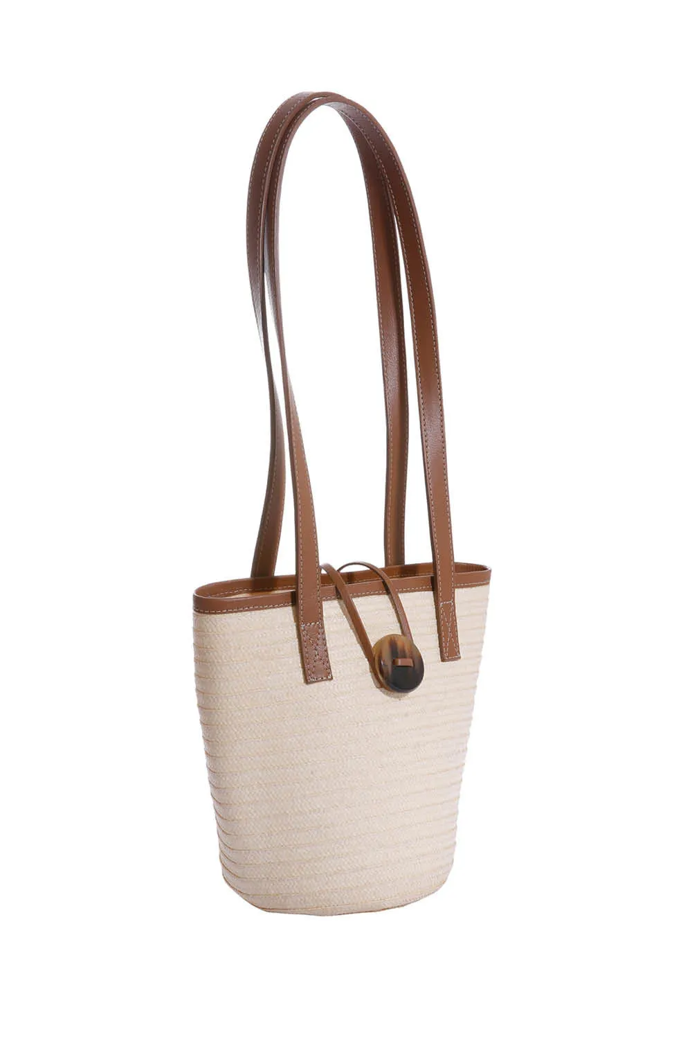 Marcial Mini Tote in Natural Caa Flecha